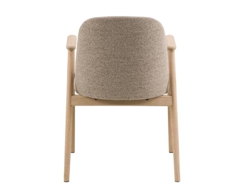 Krzesło Leo beżowe/ dąb Monza 60 - ACTONA